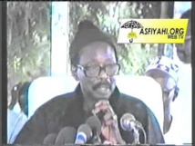 ARCHIVE VIDEO : Conference  de Serigne CHeikh Tidiane Sy Al Maktoum à Keur Dieumb en 1987