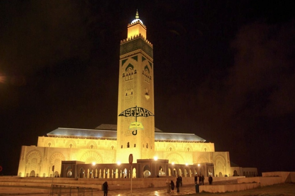 PHOTOS - Serigne Mansour Sy Borom Daara Yi en visite à la Mosquée Hassan 2 au Maroc