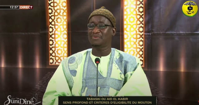 SUNU DINE DU 07 JUILLET 2021 - SPECIAL TABASKI - Invité: Oustaz Oumar Gueye