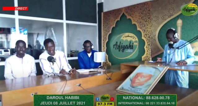 DAROUL HABIBI DU JEUDI 08 JUILLET 2021 OUSTZ PAPE AMADOU DIOUF