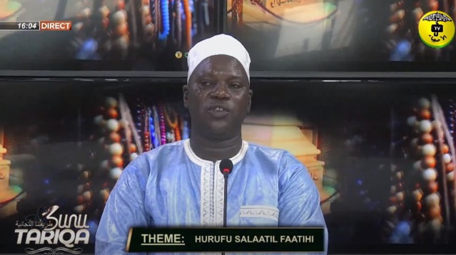 SUNU TARIQA DU MERCREDI 14 JUILLET 2021 PAR CHEIKH AHMED TIDIANE SY BOUCHRA THEME: HURUFU SALATIL...