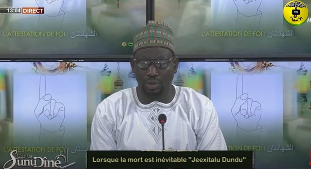 SUNU DIINE DU 30 AOUT 2021 PAR OUSTAZ BABACAR NIANG THEME: LORSQUE LA MORT EST INEVITABLE 'JEEXI...