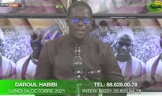DAROUL HABIBI DU 04 OCTOBRE 2021 PAR OUSTAZ PAPE AMADOU DIOUF