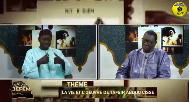 Nit ak Jefem du 19 Déc.2021Théme: Vie et Œuvre de Tafsir Abdou Cissé Invité: Pr. Djim Ousmane Dramé