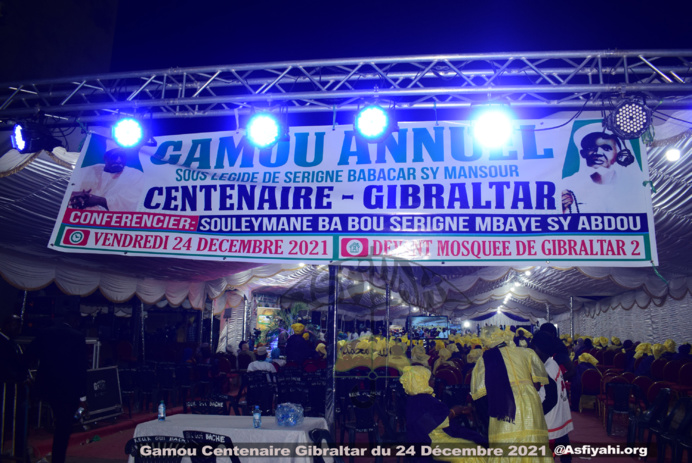 PHOTO - DAKAR - Les images du Gamou Annuel 2021 Centenaire Gibraltar vendredi 24 Décembre 2021