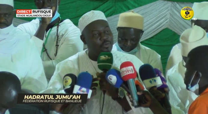 Hadratoul Jumah Rufisque : le message solennel de Serigne Moustapha Sy Al Amine. Hadratoul Jumah Rufisque : le message solennel de Serigne Moustapha Sy Al Amine.