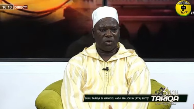 SUNU TARIAQA DU 12 JAN 2022 PAR CHEIKH AHMED TIDIANE SY THEME SUNUN TARIQA SI MAME EL HADJI …