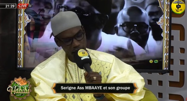 DAROUL HABIBI DU 15 JAN 2022 PAR PAPA AMADOU DIOUF INVITE SERIGNE ASS MBAYE ET SON GROUPE