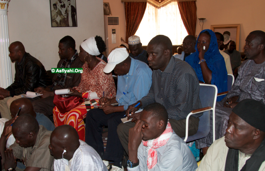 PHOTOS - GAMOU TIVAOUANE 2014 - Les Images de la Conference de Presse de Serigne Abdoul Aziz Sy Al Amine à Tivaouane