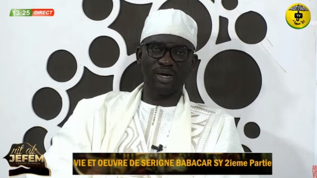 NIT AK JEFEM DU DIM 06 JANVIER 2022 PAR ATOUMANE NDIAYE THEME SERIGNE BABACAR SY 2ième Partie