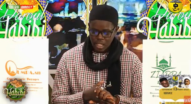 DAROUL HABIBI DU JEUDI 03 MARS 2022 PAR OUSTAZ PAPA AMADOU DIOUF
