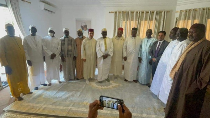 Visite à Tivaouane du nouveau Ambassadeur du Maroc au Sénégal son excellence Hassan Naciri