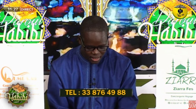 DAROUL HABIBI DU MECREDI 16 MARS 2022 PAR OUSTAZ PAPA AMADOU DIOUF