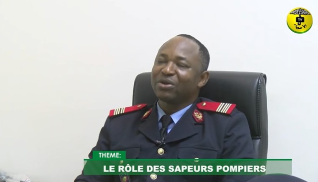 LE RÔLE DES SAPEURS POMPIERS CHEIKHOU CAMARA MEDECIN COLONEL