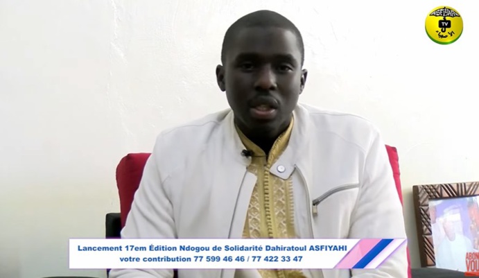 Lancement 17éme édition Ndogou de solidarité Dahiratoul Asfiyahi