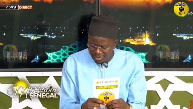 MARHABAN SENEGAL DU JEUDI 07 AVRIL 2022 PAR OUSTAZ NDIAGA SAMB