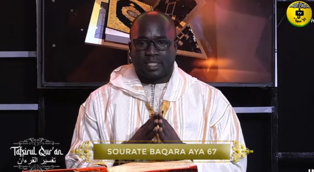 TAFSIRUL QURAN du 16/04/2022 - Sourate Baqara verset 67 Par Professeur Mame Ousmane Ndiaye