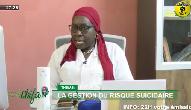 Ach Chifa du 17 Avril 2022 - Professeur Aïda SYLLA Psychiatre Théme: LA GESTION DU RISQUE SUICIDAIRE