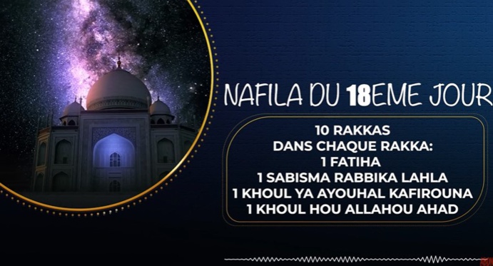 NUIT 18 - Nafila du Jour