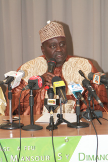 VIDEO - POINT DE PRESSE LANCEMENT JOURNÉES SERIGNE MANSOUR SY - Allocution de Serigne Habib Sy Mansour