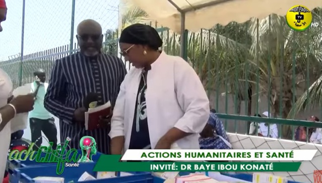 Ach Chifa du 22 Mai 2022 Invité Baye Ibou Konté CHU de Nice Théme: ACTIONS HUMANITAIRES ET SANTÉ
