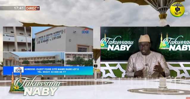 TAKUSSAN NABY DU MARDI 24 MAI 2022 PAR CHEIKH AHMED TIDIANE SY BOUCHRA
