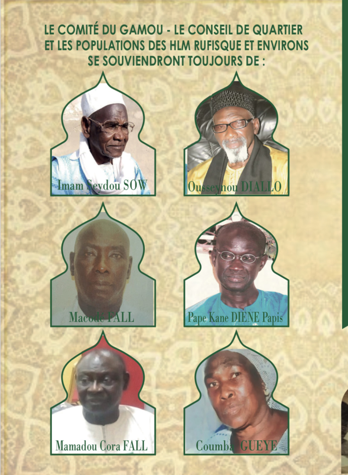 GAMOU ANNUEL HLM RUFISQUE & ENVIRONS ème 11 EDITION LE 11 JUIN 2022 GAMOU ANNUEL HLM RUFISQUE & ENVIRONS ème 11 EDITION LE 11 JUIN 2022