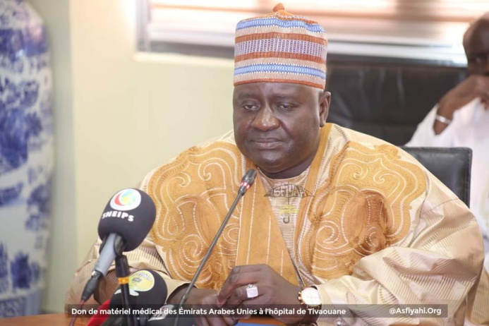 Les Émirats Arabes Unies offrent un important lot de matériel médical à l’hôpital El Hadj Abdou Aziz Sy Dabakh de Tivaouane Les Émirats Arabes Unies offrent un important lot de matériel médical à l’hôpital El Hadj Abdou Aziz Sy Dabakh de Tivaouane