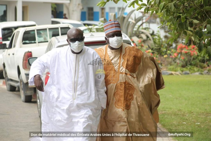 Les Émirats Arabes Unies offrent un important lot de matériel médical à l’hôpital El Hadj Abdou Aziz Sy Dabakh de Tivaouane Les Émirats Arabes Unies offrent un important lot de matériel médical à l’hôpital El Hadj Abdou Aziz Sy Dabakh de Tivaouane