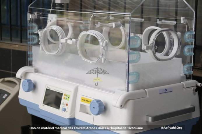 Les Émirats Arabes Unies offrent un important lot de matériel médical à l’hôpital El Hadj Abdou Aziz Sy Dabakh de Tivaouane Les Émirats Arabes Unies offrent un important lot de matériel médical à l’hôpital El Hadj Abdou Aziz Sy Dabakh de Tivaouane