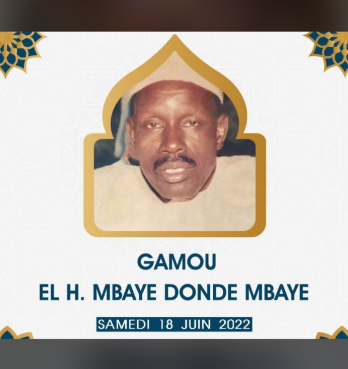 TIVAOUANE - Gamou EL HADJ MBAYE DONDE MBAYE, Samedi 18 Juin 2022 au boulevard de Kouly Nguidiane