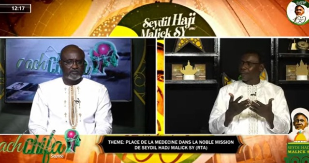 CENTENAIRE DE SEYDIL HADJI MALICK SY (rta) ACH CHIFA DU 19 JUIN 2022 THEME PLACE DE LA MEDECINE D…