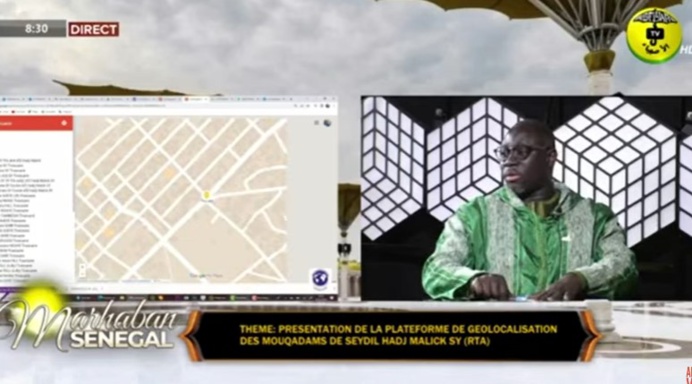 DECOUVERTE DE LA SEMAINE: Présentation de la plateforme de géolocalisation des Muqadams de MAODO rta