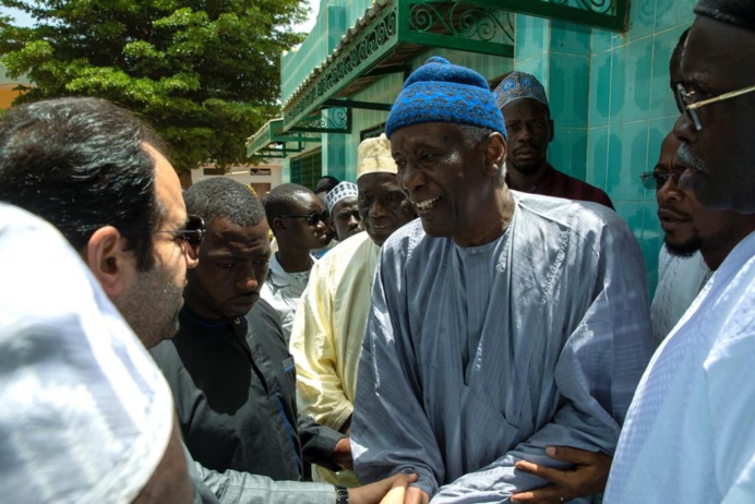 Tivaouane : Serigne Babacar Sy Abdou a reçu au nom du Khalif General des Tidianes Serigne Babacar  Sy Mansour, l’ONG  MUSLIM COUNCIL OF ELDERS
