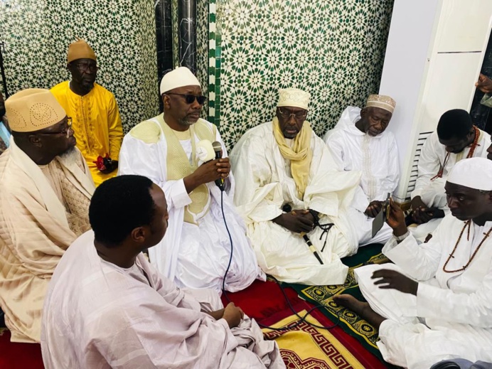 TOURNÉE DE REMERCIEMENTS ET DE REMOBILISATION: L'association Jama'atou Nour Assouniya à la Grande Mosquée de Dakar