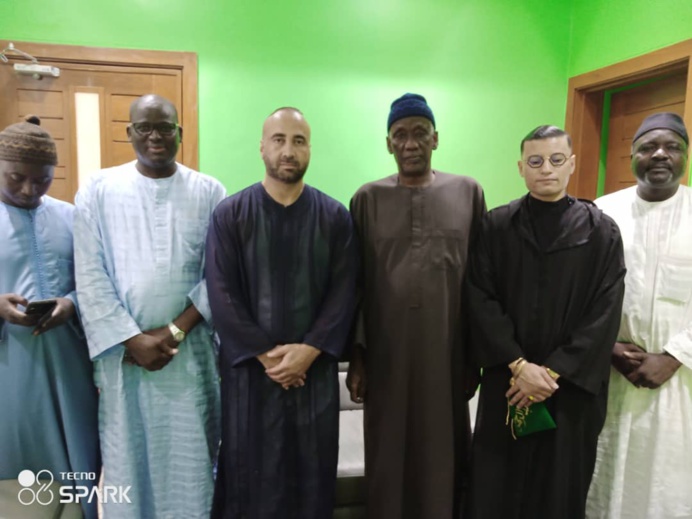 Visite d'une délégation marocaine à Tivaouane en prélude du Gamou