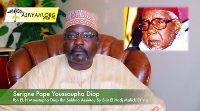 VIDEO: Pourquoi El Hadj Abdoul Aziz Sy Dabakh est inoubliable? Entretien avec son petit-fils Serigne Pape Youssoupha Diop 