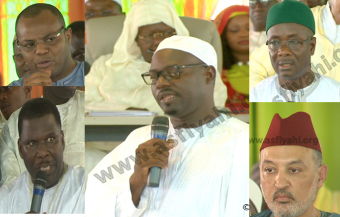 VIDEO - ACHOURA 2014 A TIVAOUANE : Les Allocutions de Serigne Moustapha Sy , Oustaz Iran Ndao, des Ministres Abdellatif Bagdouri du Maroc et Mame Mbaye Niang