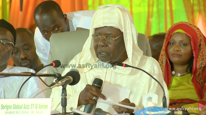 REPORTAGE - ACHOURA 2014 A TIVAOUANE: L'Adresse de Serigne Abdoul Aziz Sy Al Amine à la Jeunesse Musulmane du Senegal (Photos et Vidéos)