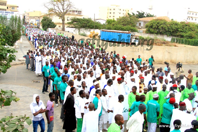 PHOTOS - Le Grand Rassemblement des Jeunes Tidianes de Dakar , lors de la Conference des Journées Cheikh 2014