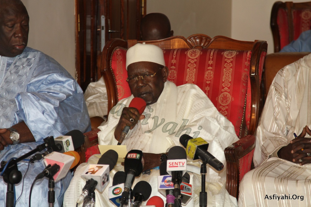 PHOTOS - Les Images du Point de Presse de Serigne Abdoul Aziz Sy Al Amine en prélude au Gamou de Tivaouane 2015