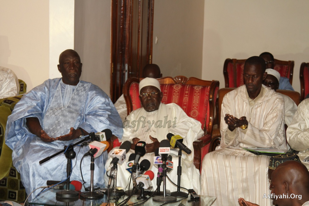 PHOTOS - Les Images du Point de Presse de Serigne Abdoul Aziz Sy Al Amine en prélude au Gamou de Tivaouane 2015