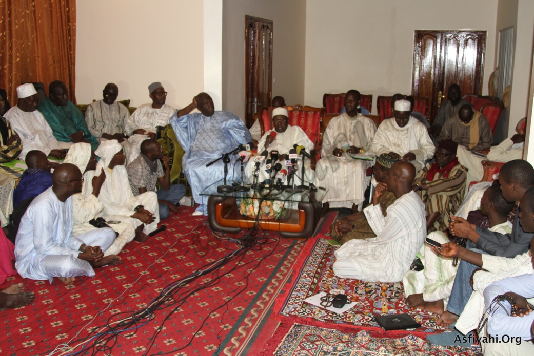 PHOTOS - Les Images du Point de Presse de Serigne Abdoul Aziz Sy Al Amine en prélude au Gamou de Tivaouane 2015