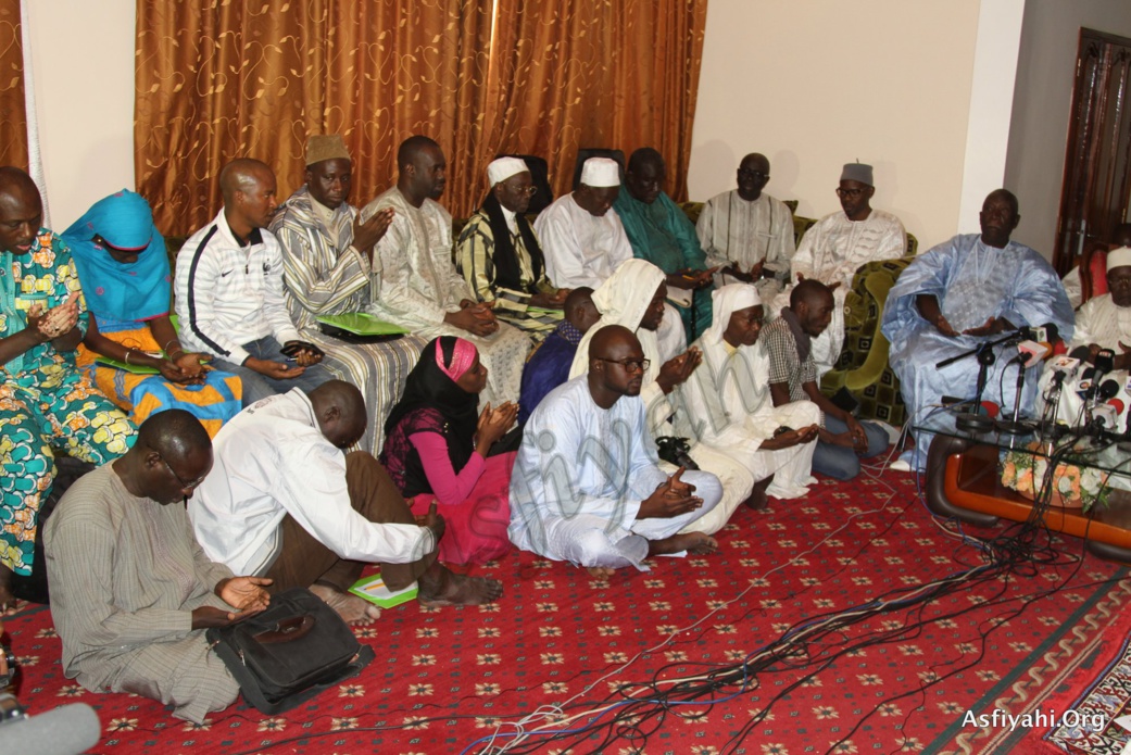 PHOTOS - Les Images du Point de Presse de Serigne Abdoul Aziz Sy Al Amine en prélude au Gamou de Tivaouane 2015