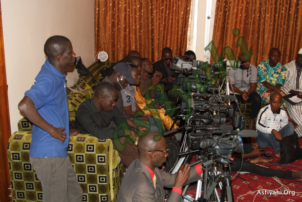 PHOTOS - Les Images du Point de Presse de Serigne Abdoul Aziz Sy Al Amine en prélude au Gamou de Tivaouane 2015