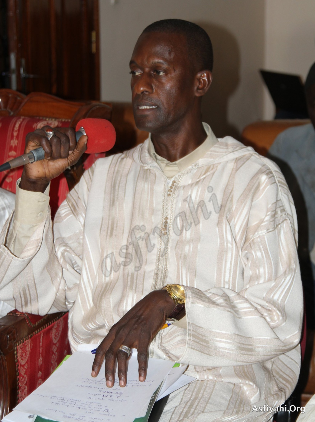 PHOTOS - Les Images du Point de Presse de Serigne Abdoul Aziz Sy Al Amine en prélude au Gamou de Tivaouane 2015