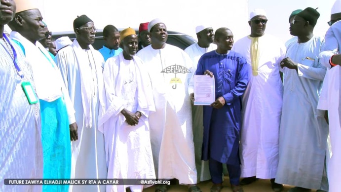 FUTURE ZAWIYA ELHADJI MALICK SY RTA À CAYAR : LE TERRAIN DÉJÀ ATTRIBUÉ FUTURE ZAWIYA ELHADJI MALICK SY RTA À CAYAR : LE TERRAIN DÉJÀ ATTRIBUÉ