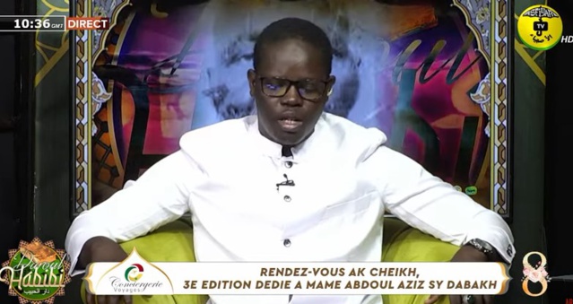 DIRECT - DAROUL HABIBI DU MERCREDI 08 MARS 2023 PAR PAPE AMADOU DIOUF