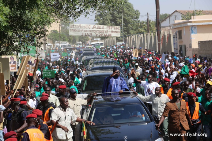PHOTOS - Les Images de la Visite du President Macky Sall à Tivaouane , ce Vendredi 26 Décembre 2014