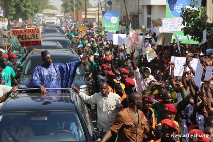 PHOTOS - Les Images de la Visite du President Macky Sall à Tivaouane , ce Vendredi 26 Décembre 2014